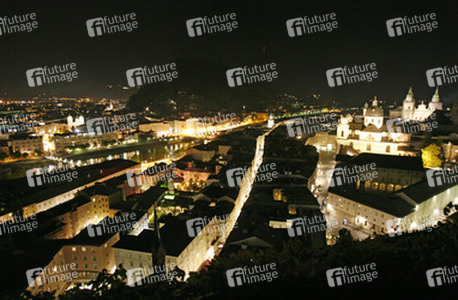 Blick vom Mönchsberg auf die Altstadt