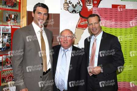 Wladimir Klitschko, Uwe Seeler, Henry Maske