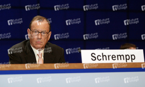 Jürgen Schrempp, deutscher Manager, Vorstandschef des Aufsichtsrates der DaimlerChrysler AG