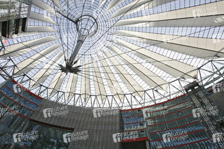 Dach vom Sony Center