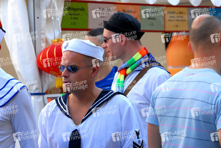 Feiernde Homosexuelle