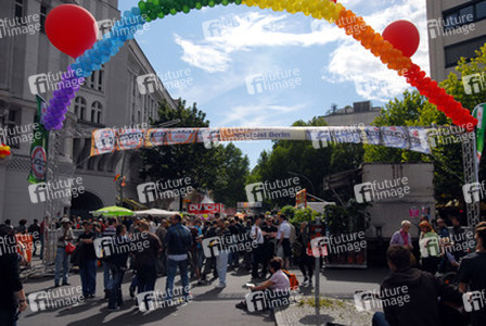 Feiernde Homosexuelle