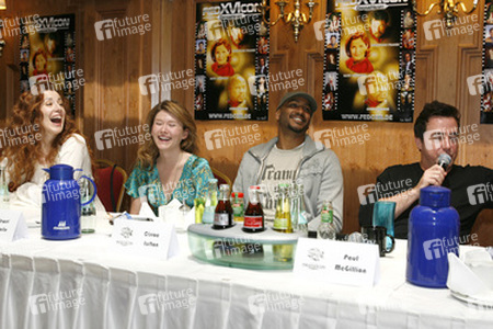 Suzie Plakson, Jewel Staite, Cirroc Lofton, Paul McGillion