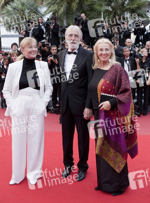 Michael Haneke mit Begleitung