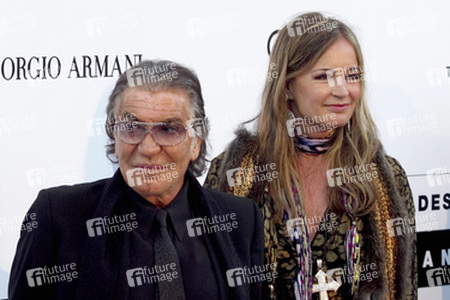 Roberto Cavalli mit Gattin
