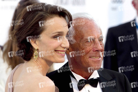 Kristin Scott Thomas, Giorgio Armani