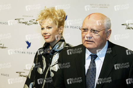 Michail Gorbatschow mit Tochter Irina Virganskaya