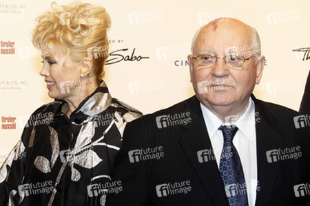 Michail Gorbatschow mit Tochter Irina Virganskaya