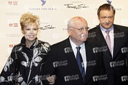 Michail Gorbatschow mit Tochter Irina Virganskaya