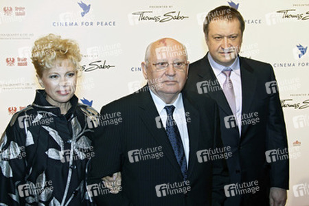 Michail Gorbatschow mit Tochter Irina Virganskaya