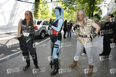 Star Trek und Star Wars Fans