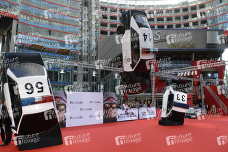 Hancock Kulisse auf dem roten Teppich