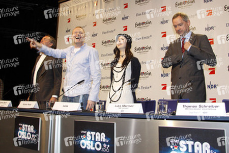 Andreas Bartl, Stefan Raab, Lena Meyer-Landrut, Lutz Marmor