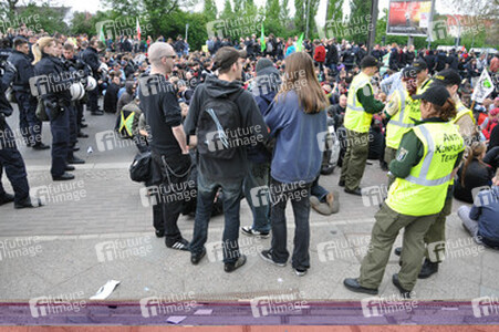 Erster Mai Demonstration