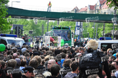 Erster Mai Demonstration