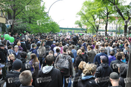 Erster Mai Demonstration