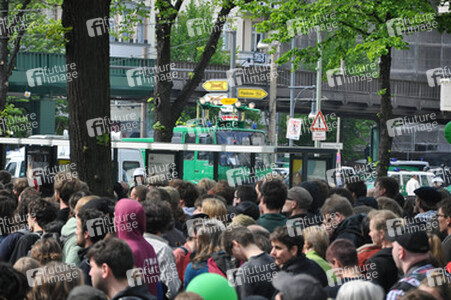 Erster Mai Demonstration