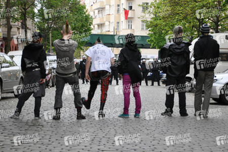 Erster Mai Demonstration