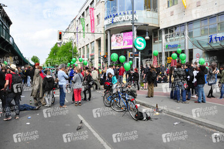 Erster Mai Demonstration