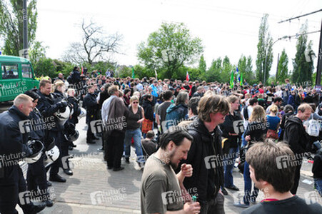 Erster Mai Demonstration