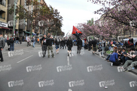 Erster Mai Demonstration