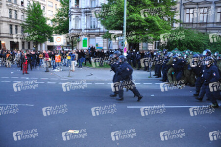Erster Mai Demonstration