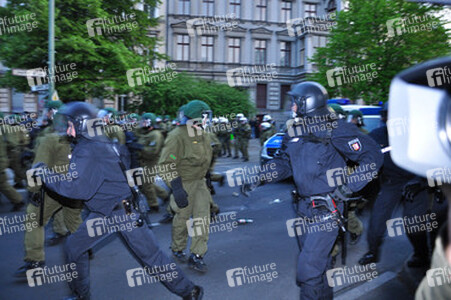 Erster Mai Demonstration