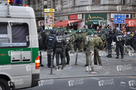 Erster Mai Demonstration