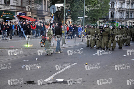 Erster Mai Demonstration