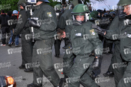 Erster Mai Demonstration