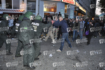Erster Mai Demonstration
