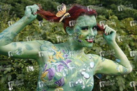 Pflanzenfrau / Plant-Woman