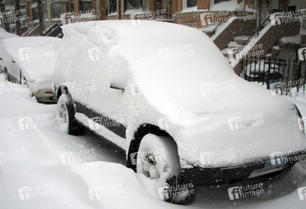 Schneegestöber in Ridgewood, Queens