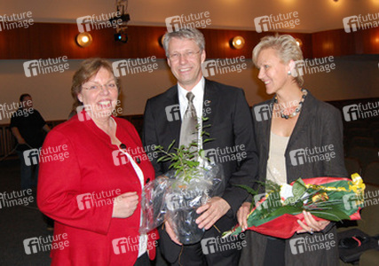 Monika Brüning, Thomas Reiter mit Gattin Susanne