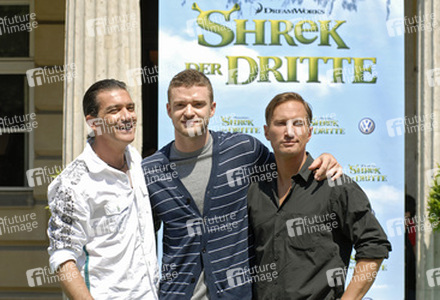 Antonio Banderas, Justin Timberlake, Benno Fürmann