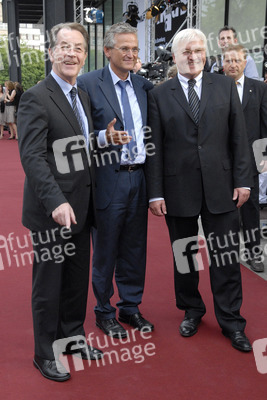 Franz Müntefering, Peter Frey, Frank-Walter Steinmeier