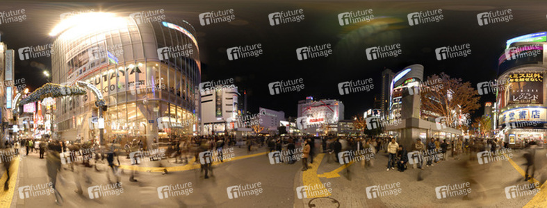 Weihnachtsimpression im Shoppingzentrum von Shibuya