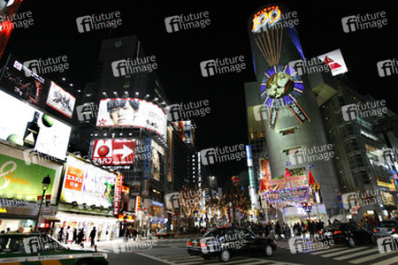 Weihnachtsimpression im Shoppingzentrum von Shibuya