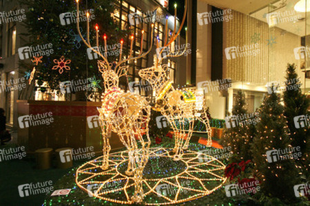 Weihnachtsimpression im Shoppingzentrum von Shibuya