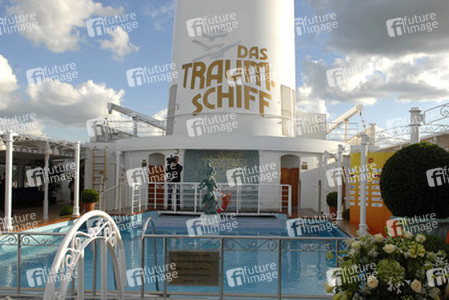 Auf Deck vom ZDF Traumschiff