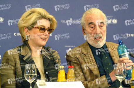 Catherine Deneuve, Christopher Lee