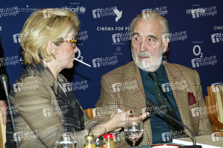 Catherine Deneuve, Christopher Lee