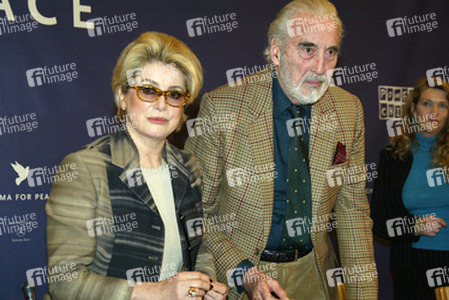 Catherine Deneuve, Christopher Lee