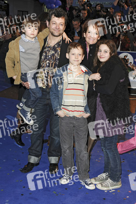 Andy Serkis mit Familie