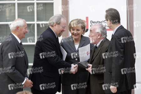 Wolfganng Thierse, Angela Merkel, Gunter Hatzsch, Peter Brandt
