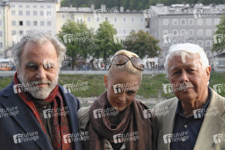 Maximilian Schell, Mirjam Weichselbraun, Peter Weck
