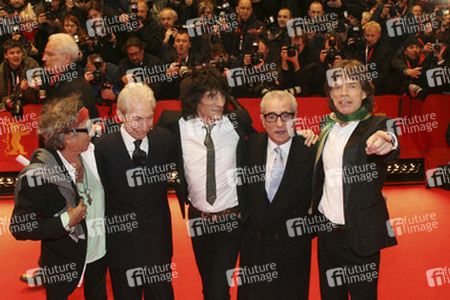 Keith Richards, Charlie Watts, Ron Wood, Martin Scorsese, Mick Jagger