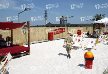 Blick auf den Fernsehturm und das Brodero Hochhaus