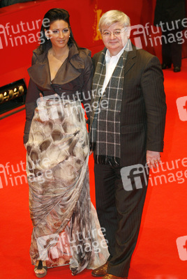 Joschka Fischer mit Gattin Minu Barati