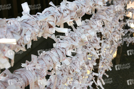 Omikuji am Yasukuni-Schrein